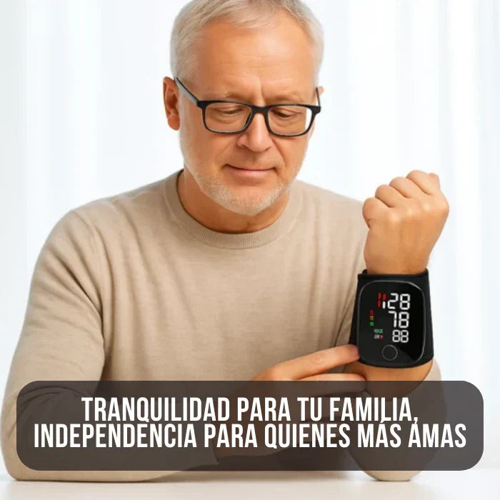 Tensiómetro de muñeca recargable - PulsoFit