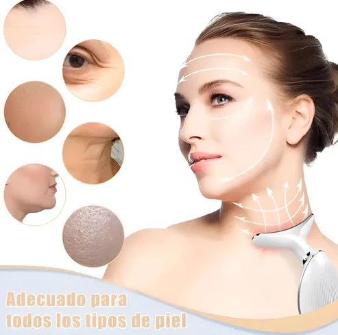 Masajeador Led Facial | Elimina Arrugas, Papada, Reafirmante Colágeno.