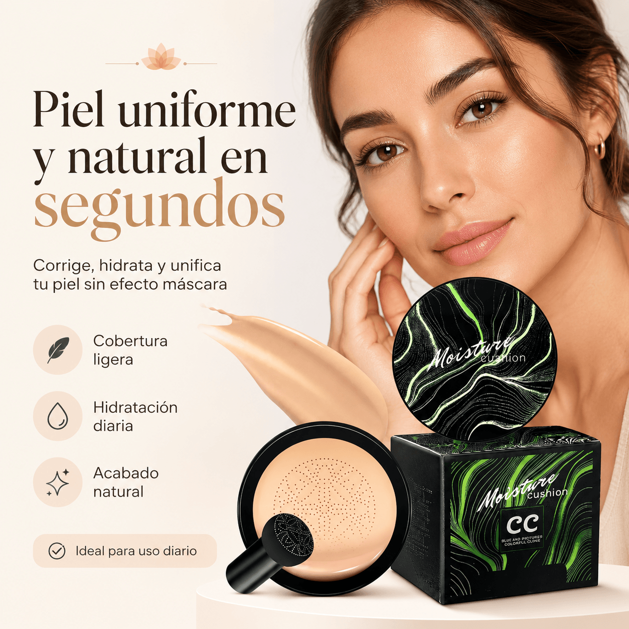 Base Maquillaje Moisture corrector BB cr