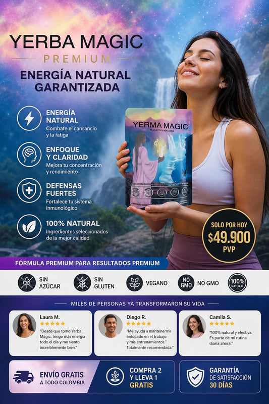 Yerba Magic Premium - Energía Natural Garantizada