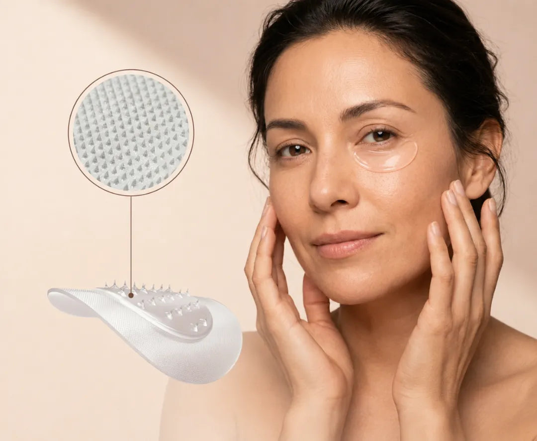 🔥 ¿Ojeras, bolsas y líneas de expresión te hacen ver cansada? ✨ Parches de Microagujas para Contorno de Ojos Perfecto ✨ 🎁 Compra 25 y llévate 5 de regalo