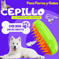 Cepillo Vapor Para Mascotas