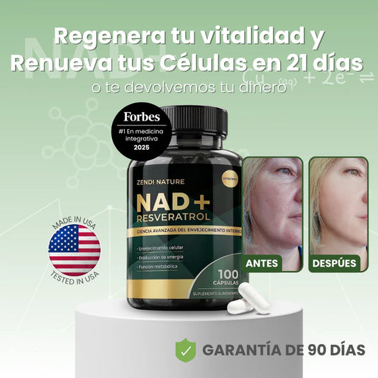 Suplemento Megneta Nad+ Resveratrol
