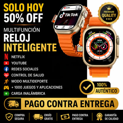 ⌚ Reloj Inteligente 2026 – Un potente mini celular en tu muñeca con doble cámara