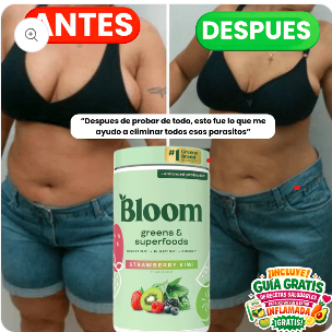 BLOOM GREENS: AYUDA A ELIMINAR TUS PARASITOS EN POCO TIEMPO– INCLUYE GUIA DE RECETAS SALUDABLES
