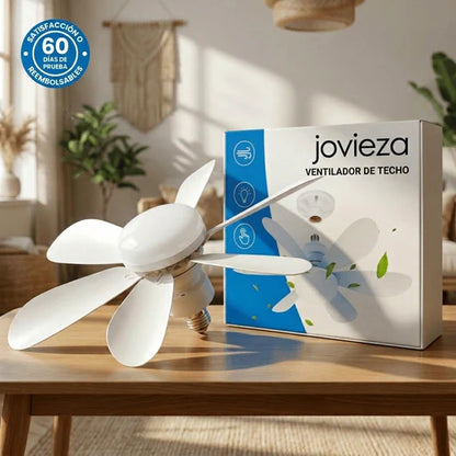Lámpara Ventilador de Techo Revoluciona tu hogar con este ventilador de techo inteligente