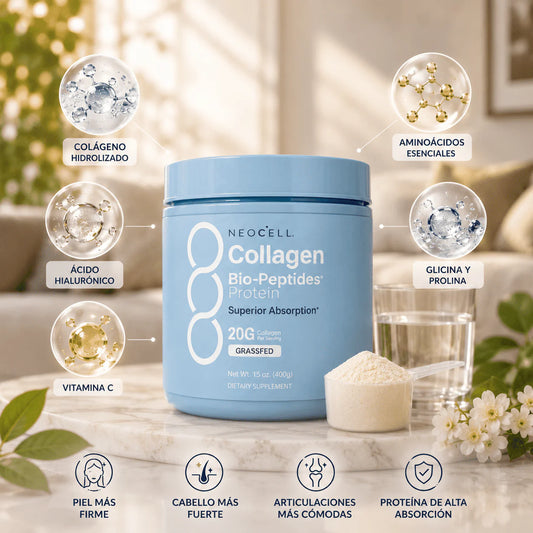 NeoCell® Colágeno Avanzado para Piel y Articulaciones, no descuides tu bienestar, empieza desde hoy