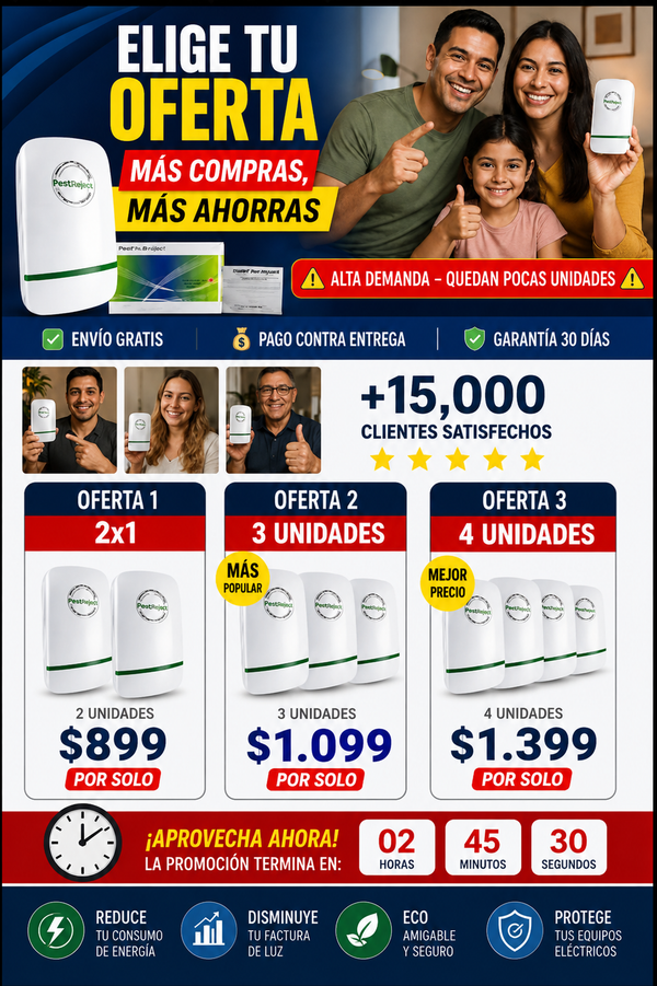 Ahorrador Energía Inteligente - Reduce Factura Ya