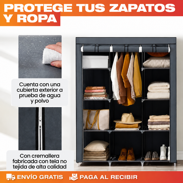 Clóset Mágico Plegable: ordena tu casa en minutos