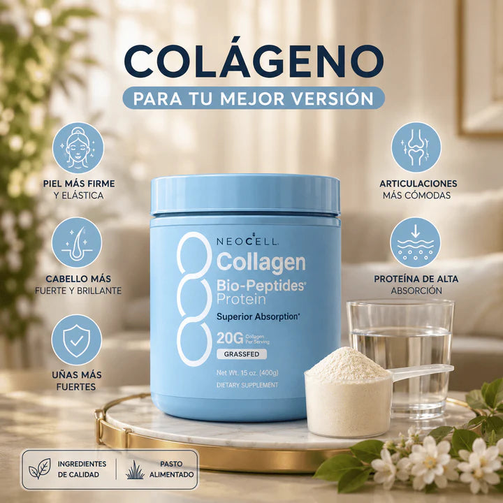 NeoCell® Colágeno Avanzado para Piel y Articulaciones, no descuides tu bienestar, empieza desde hoy