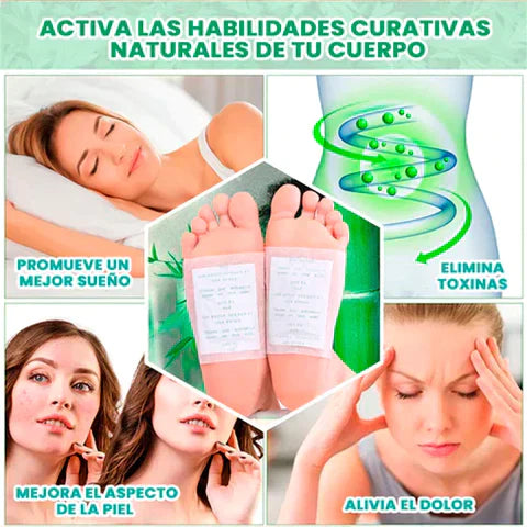 🌿 Elimina Toxinas Mientras Descansas — 50 Parches