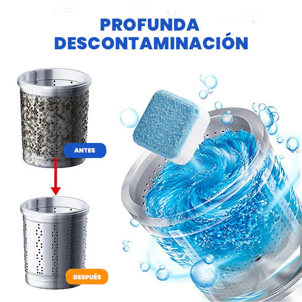 PASTILLAS LIMPIADORAS PARA LAVADORA X 12 UND SUPER PROMO + ENVÍO GRATIS 😁⚡