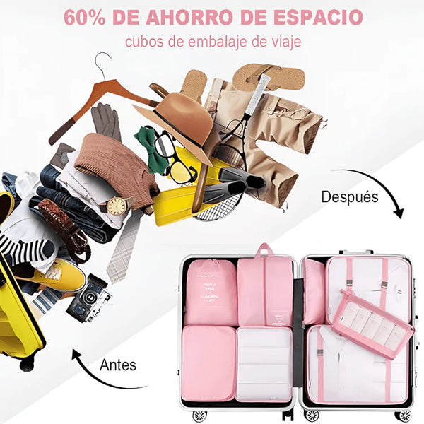 Cubos Organizadores Equipaje - Entrega Garantizada Hoy