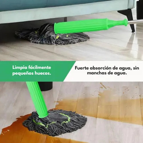Trapeador Giratorio Doméstico Retorcido