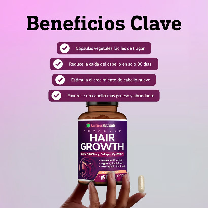 Crecimiento Capilar Avanzado para Mujeres