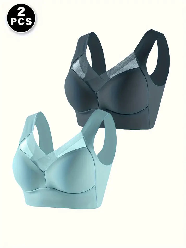 ✨ Pack x2 Sujetadores Push Up Sin Costuras Realza, moldea y brinda comodidad todo el día 💖