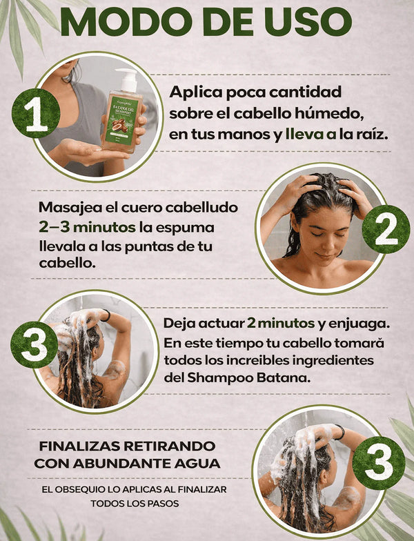 💇‍♀️ Batana Anti-Caída™ – Más Cabello, Menos Pérdida 🔥 Ayuda a fortalecer desde la raíz.