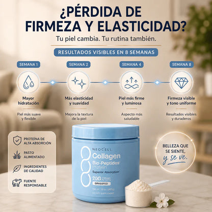 NeoCell® Colágeno Avanzado para Piel y Articulaciones, no descuides tu bienestar, empieza desde hoy