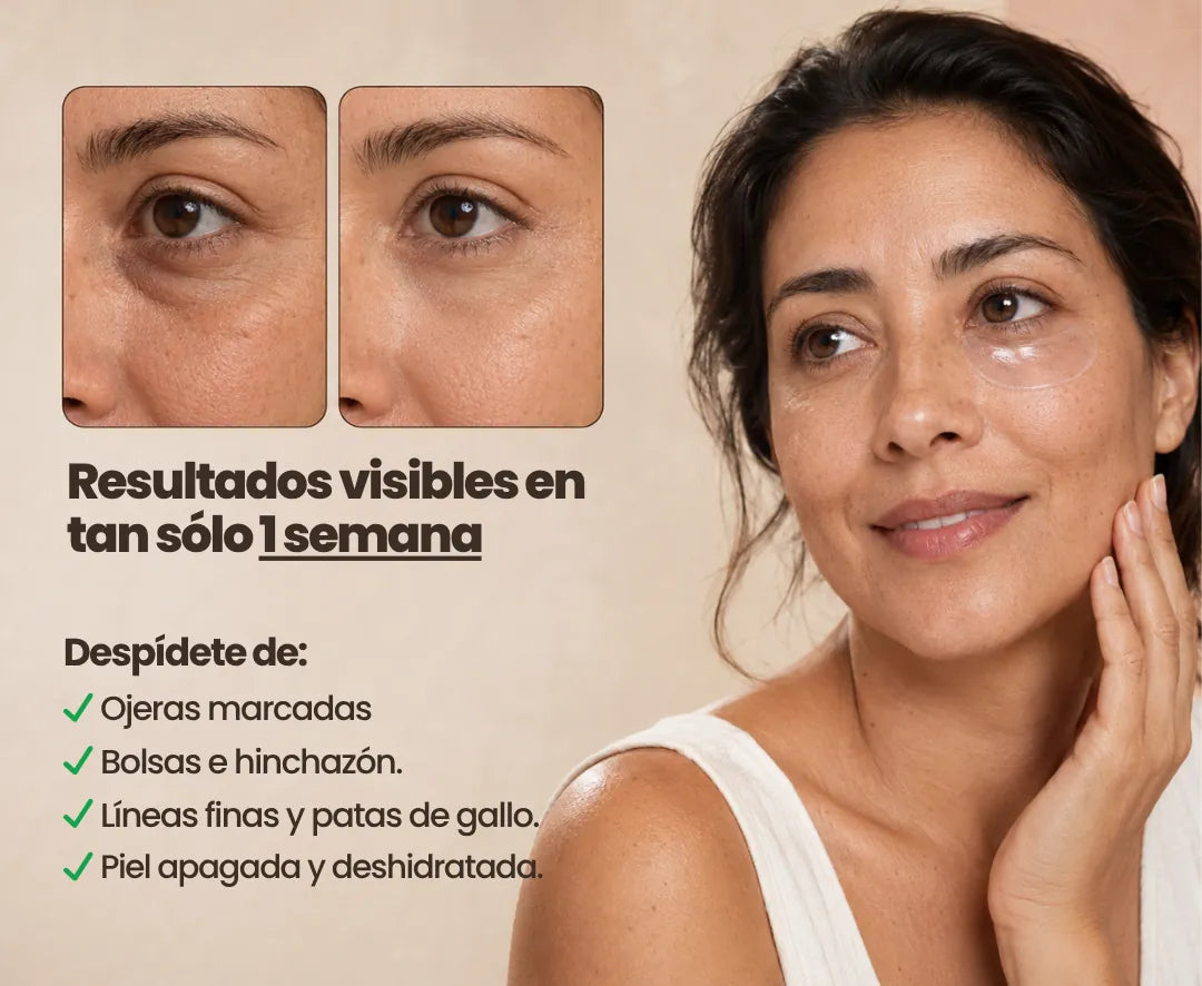 🔥 ¿Ojeras, bolsas y líneas de expresión te hacen ver cansada? ✨ Parches de Microagujas para Contorno de Ojos Perfecto ✨ 🎁 Compra 25 y llévate 5 de regalo