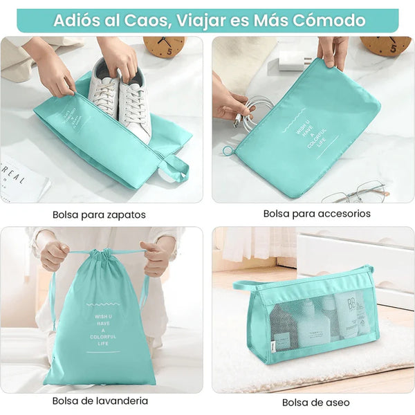 Cubos Organizadores Equipaje - Entrega Garantizada Hoy