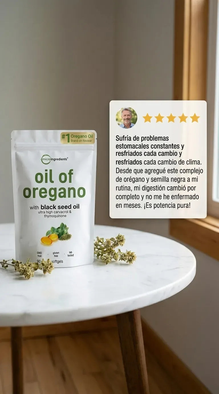 Aceite de Orégano – Refuerza tu cuerpo y alivia esas molestias que no te dejan estar tranquilo