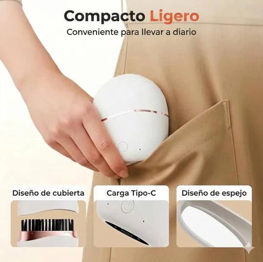 💖 Cabello más ordenado y presentable en minutos, donde quieras y cuando quieras.