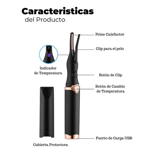 InstaGlow – Pestañas rizadas sin dolor, ¡en segundos!