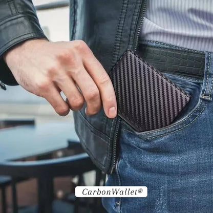 🛡️ Cartera RFID Antirrobo – Protege tu Dinero y Tarjetas del Robo Electrónico
