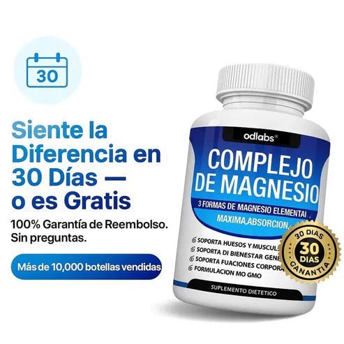 Magnesio Complex™ 8 en 1 - 60 cáps