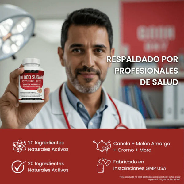 RECUPERA TU ENERGIA AHORA🔥APROVECHA EL 2X1 ANTES DE QUE SE ACABE Blood Sugar Complex