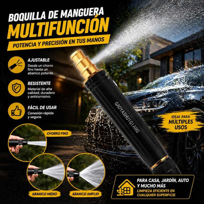 Boquilla de Alta Presión en Bronce: Convierte tu Manguera en una Potente Hidrolavadora