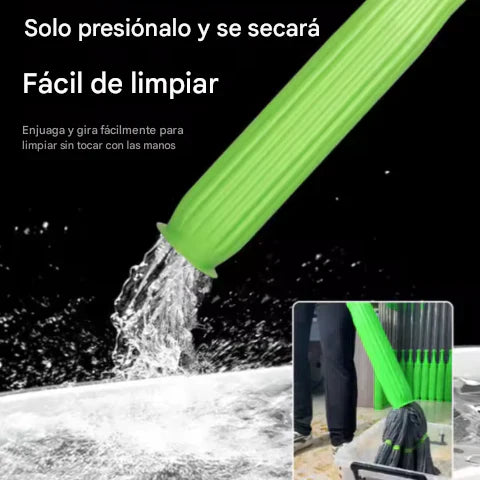 Trapeador Giratorio Doméstico Retorcido