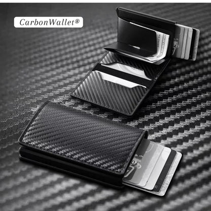 🛡️ Cartera RFID Antirrobo – Protege tu Dinero y Tarjetas del Robo Electrónico