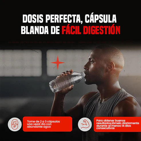 💥 Enfoque energía y rendimiento  Turkesterone Max Force™ | Potencia y Rendimiento Diario 💪