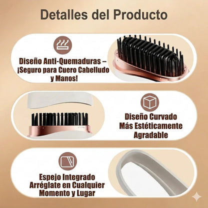 💖 Cabello más ordenado y presentable en minutos, donde quieras y cuando quieras.