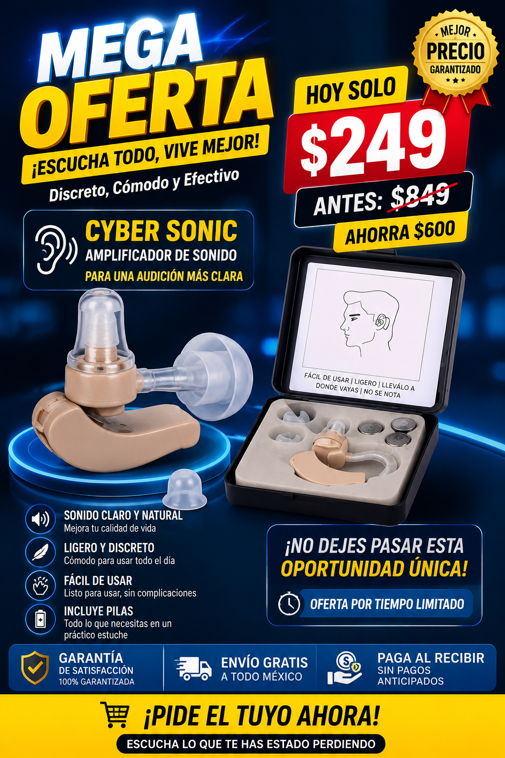 Aparato Audifono Para La Sordera