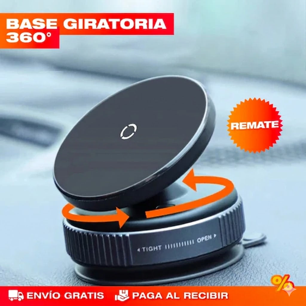 Soporte Magnetico Celular Con Ventosa