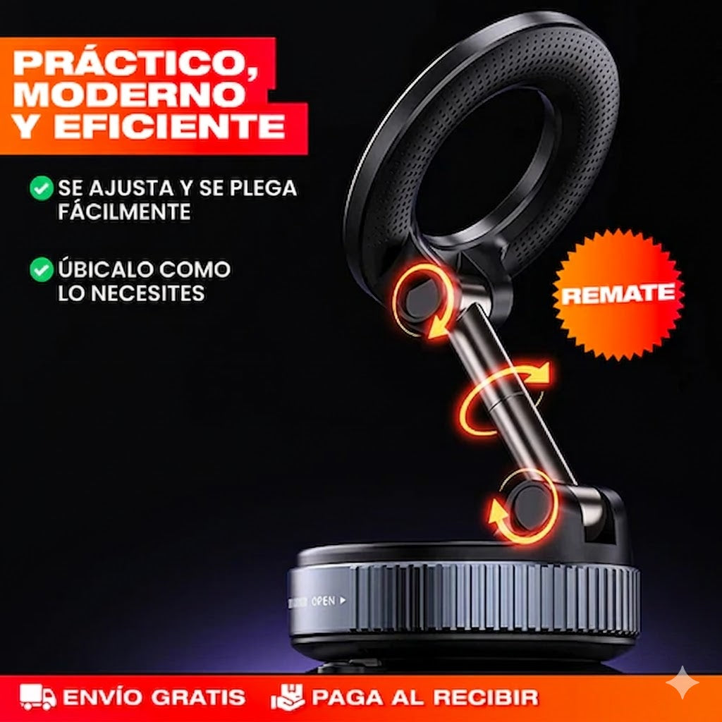 Soporte Magnetico Celular Con Ventosa