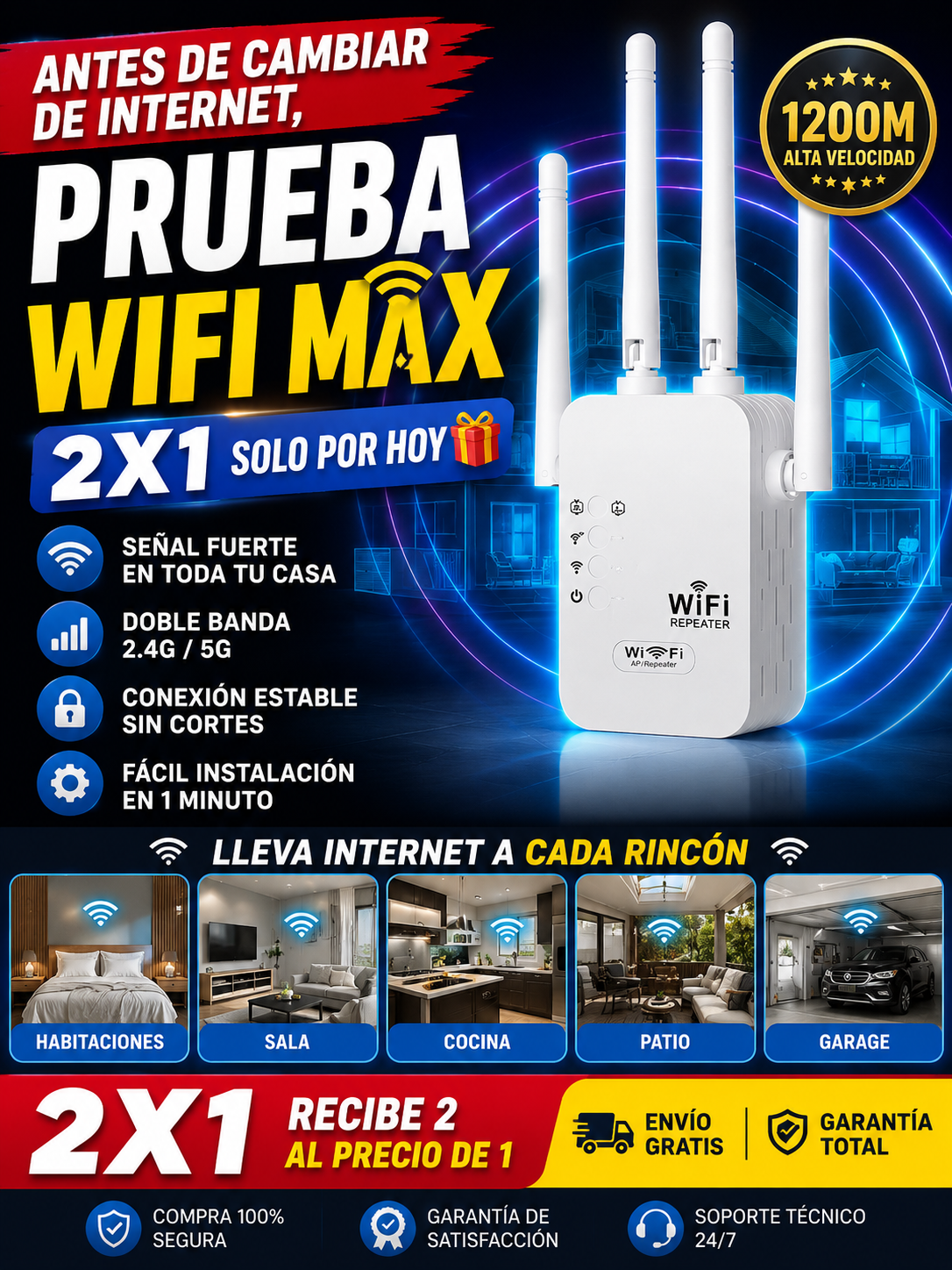 🚨 NO CAMBIES DE INTERNET TODAVÍA⚠️ PRUEBA ESTO PRIMERO📶|WIFI MAX📶