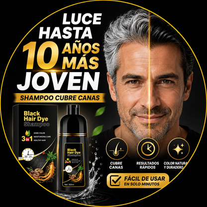 🔥 Luce Hasta 10 Años Más Joven™ | Shampoo Cubre Canas