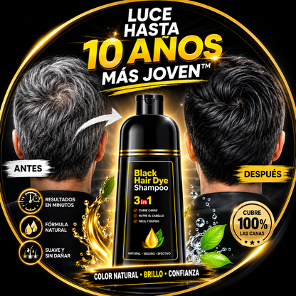 🔥 Luce Hasta 10 Años Más Joven™ | Shampoo Cubre Canas