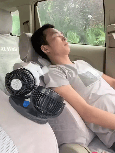 🔥 Ventilador para Carro: Adiós al Calor y al Sudor en Cada Viaje  2 velocidades