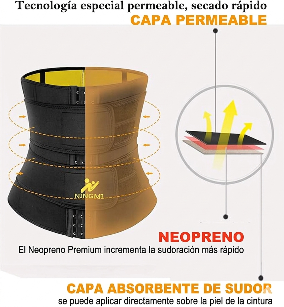 🔥 Faja Moldeadora Cintura Perfecta Instantánea