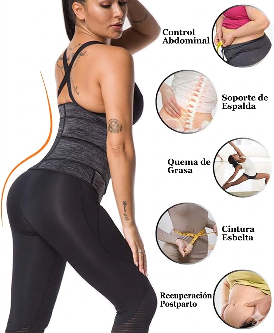 🔥 Faja Moldeadora Cintura Perfecta Instantánea