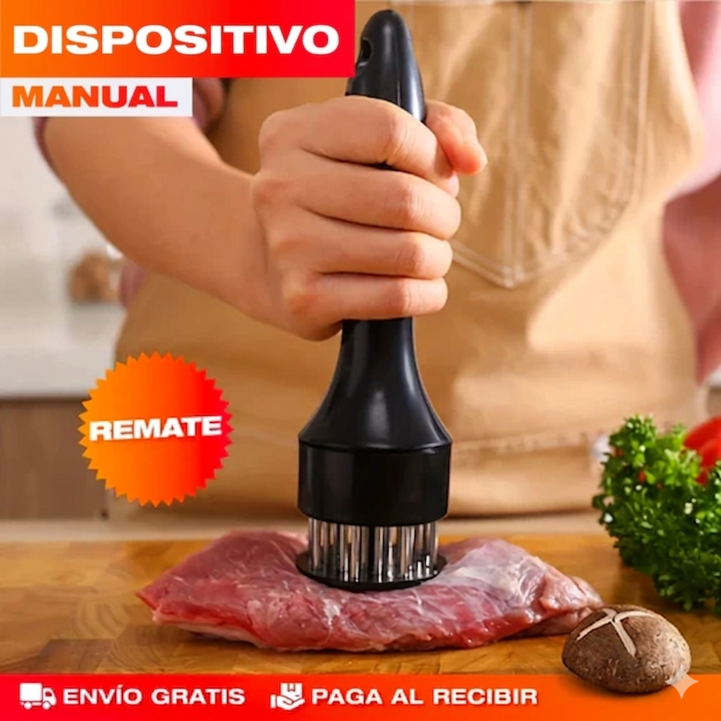 ABLANDADOR Y ADOBADOR PARA CARNE