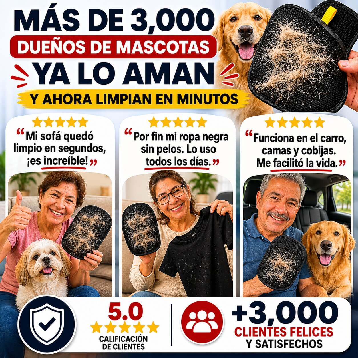 Guante Para Remover Pelo