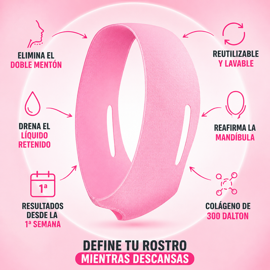 PerfilMax Rosa™ Mejora Postura y Elimina la Papada Sin Cirugía+EBOOK GRATIS🎁