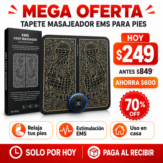 Masajeador Estimulador De Pies