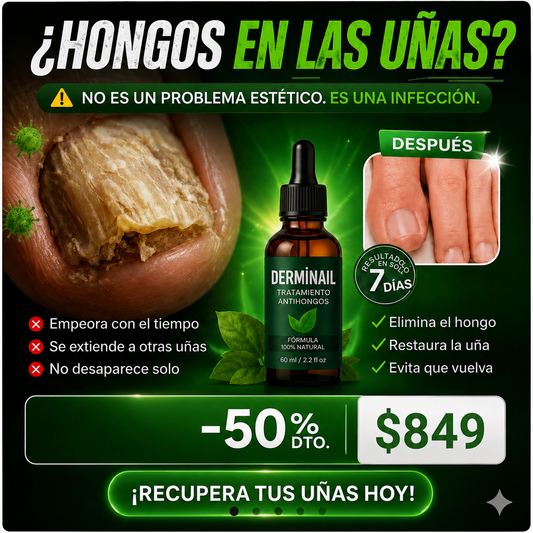 Derminail - TRATAMIENTO ANTI HONGOS 7 DÍAS 100% NATURAL