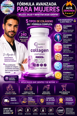 Multicolageno Complex 240 Capsulas